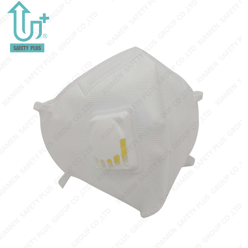 Beschermend gezicht KN95-filter Ademend beoordeeld stofdicht OEM-stofmaskermasker met vierkante klep