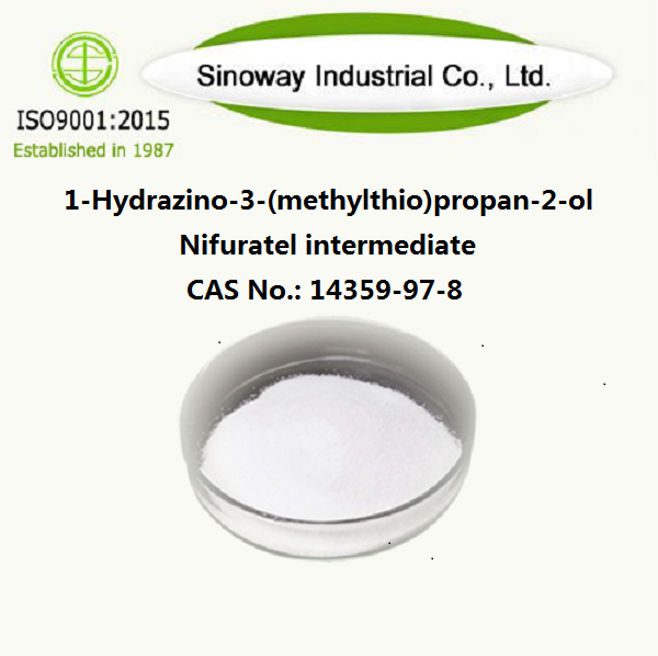 1-Hydrazino-3-(methylthio)propaan-2-ol Nifuratel-onzuiverheid 14359-97-8