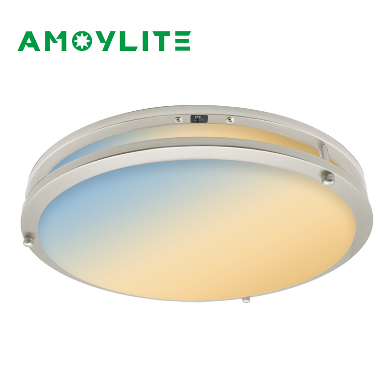 3CCT Selecteerbare ultradunne LED-plafondlamp met dubbele ring