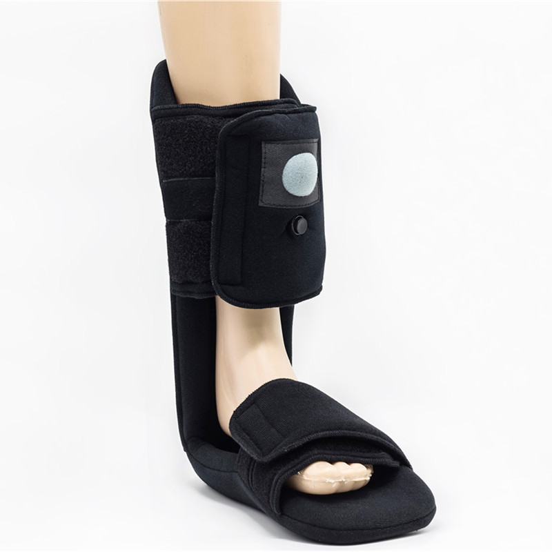 Orthoticum 90 graden gevoerde nacht splints voet beugels met stijve kernschaal voor plantaire fasciitis achilles tendinitis