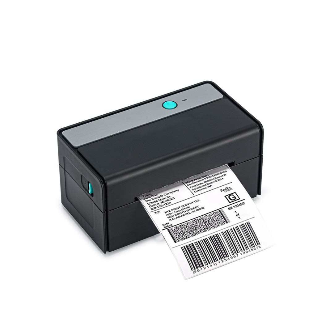 4 inch hoge resolutie thermische verzendlabel barcodeprinter met 300 DPI