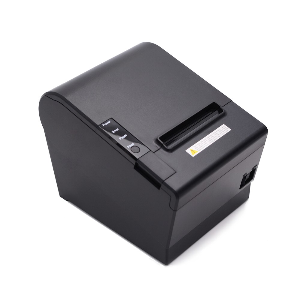 3-inch thermische bon 80 mm desktopprinter voor facturen met Lan-poort