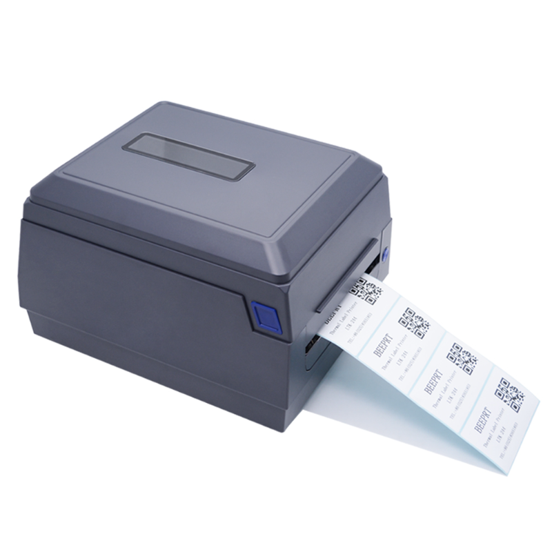 4 inch thermische overdracht barcodeprinter met lint