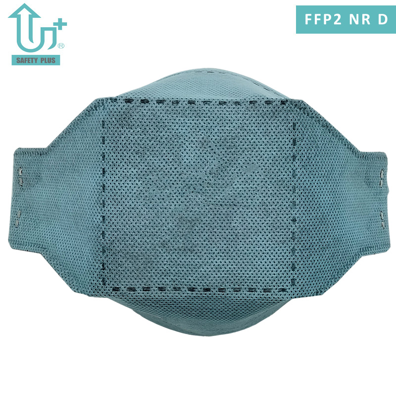 Uitstekend vormontwerp Niet-geweven stof FFP2 Nr D Filterwaarde Opvouwbaar gezichtsmasker Beschermend ademhalingsmasker
