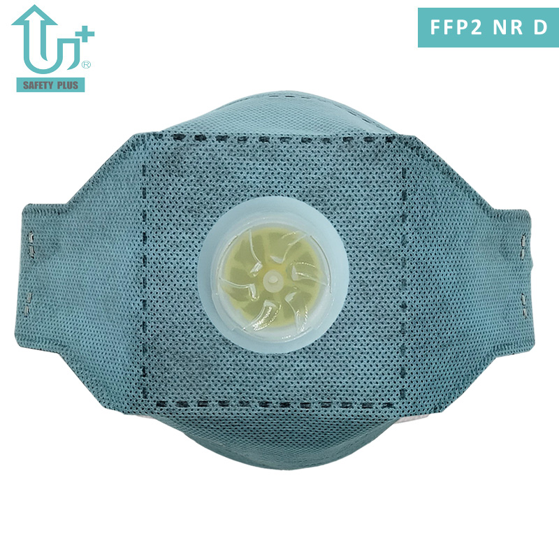 PU-neuspads FFP2 Nrd Filterkwaliteit Opvouwbaar Anti-deeltjes voor volwassenen met beschermend ademhalingsapparaat met actieve kool