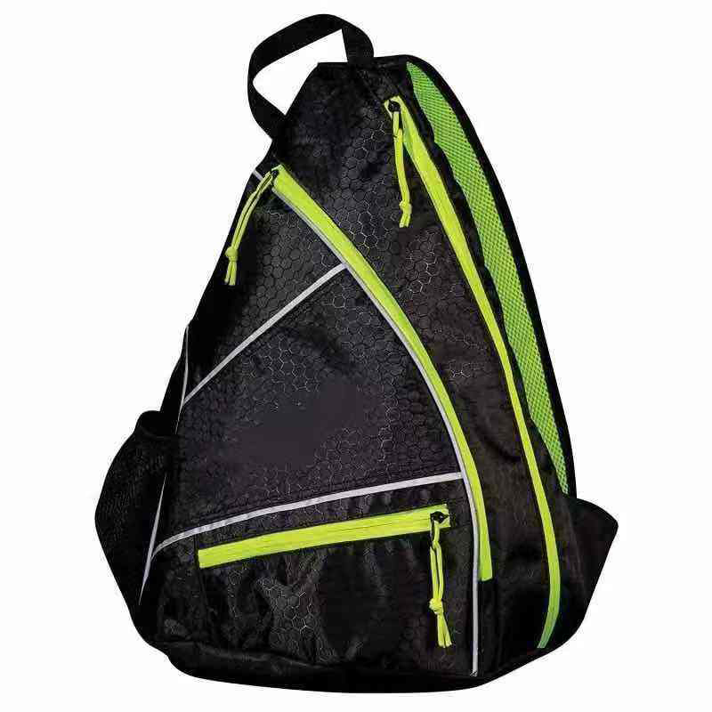 Op maat gemaakt logo Pickleball Sling Bag van hoge kwaliteit met een verstelbare schouderband