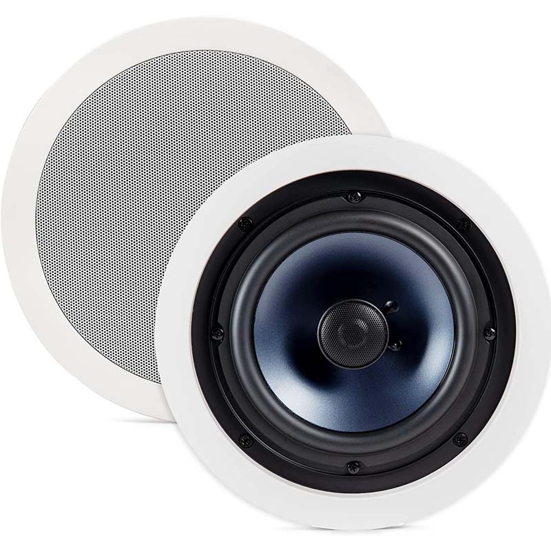 2-weg premium ronde luidsprekers voor plafondinbouw van 8 inch