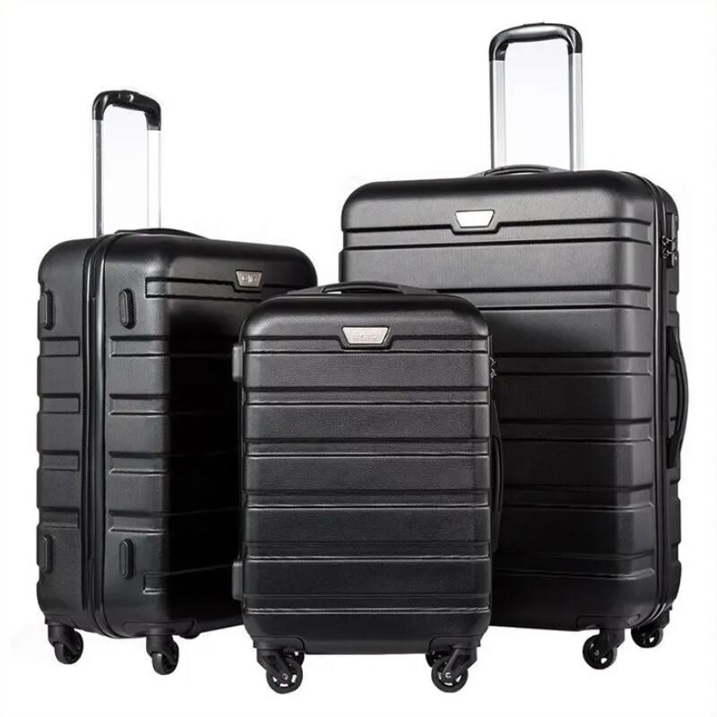 ARLOGOO Reistrolley Koffer Handbagagetas ABS Hardshell-bagage