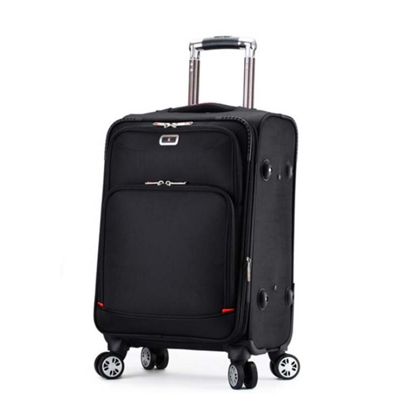 ARLOGOO Soft Case uitbreidbare Spinner koffer stoffen bagageset