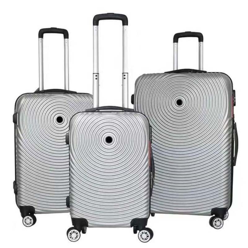 ARLOGOO ABS reistrolleytas Hoge kwaliteit handbagage kofferset met modieus cirkelontwerp