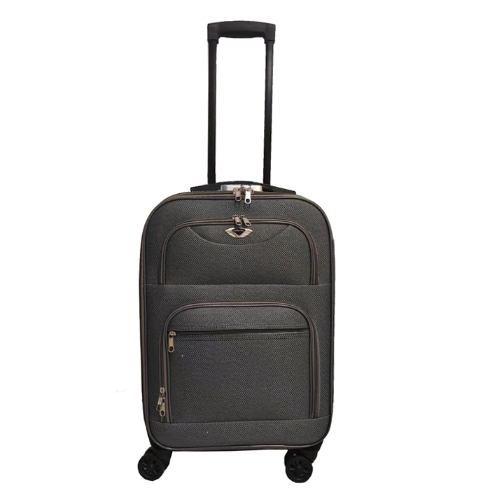 Lichtgewicht Softside uitbreidbare kofferset voor SKD-bagage voor heren en dames met 4 rollende spinnerwielen