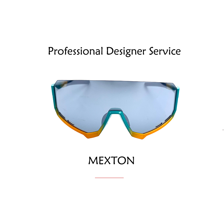 MST sportzonnebril OEM aangepast logo kleurrijke coatinglens meekleurende buitensportbril fietsenzonnebril
