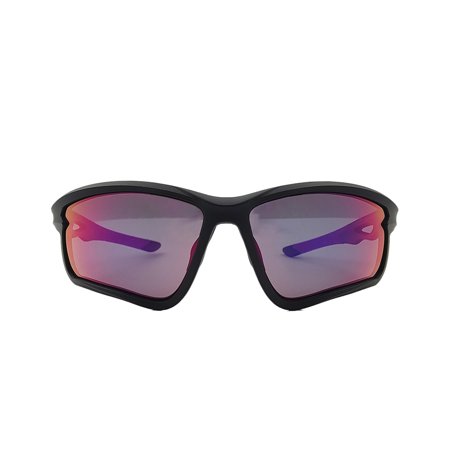 Groothandel zonnebril op maat ontwerper vierkante sportfiets mountainbike-bril voor heren dames