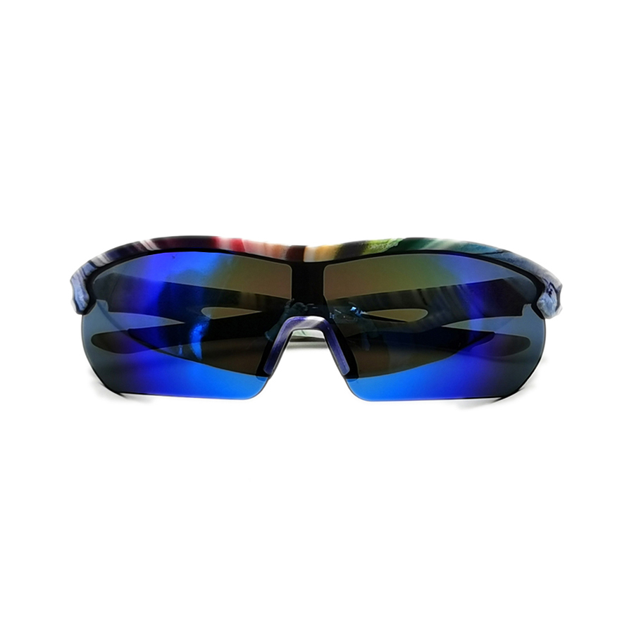 2023 Nieuwe Heren Big Frame Oversized Sportzonnebril Aangepaste Fietsen OEM UV400 Lens Duurzame Brillen