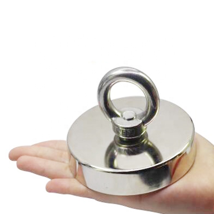 1200 pond zeldzame aarde Neodymium-magneten Enkelzijdige Neodymium-vismagneet