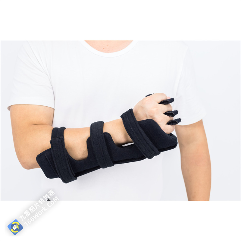 Hand pols splints en onderarm beugels met greepgrepen en verstelbare hoek metalen staaf