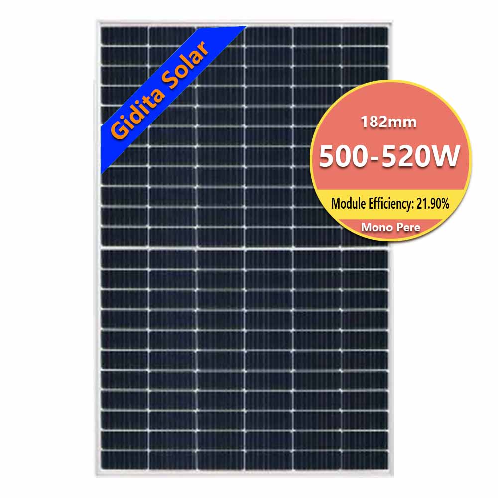 Hoog rendement zonnepaneel, hoog rendement zonnepaneel, 500W 510W 520W zonnepaneel