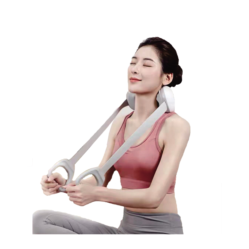 Nieuwe slimme draadloze thuisauto Infrarood-warmtetherapie Dieptekneden Shiatsu Opvouwbare nek- en schoudermassager