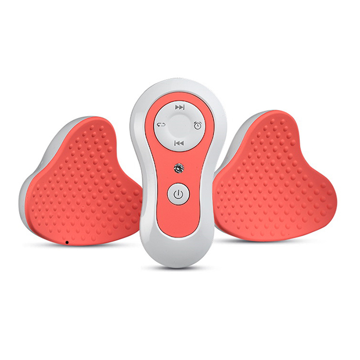 Nieuwe stijl draadloze borstvergroting vibratiemassagepasteitjes waterdichte borststimulator met afstandsbediening
