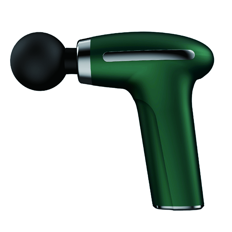 Variabele frequentie 8,4 V draadloze lichaamsspier Relax Light Display Mini Pocket Green Fascial Massage Gun