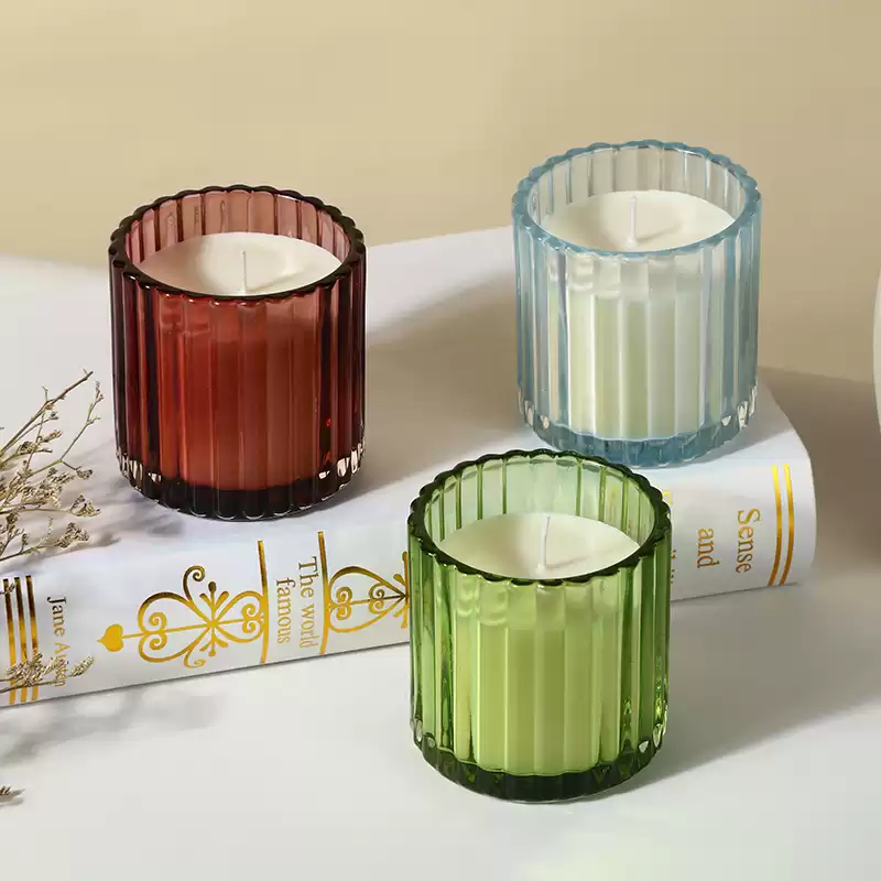 Crystal Glass Candle Holders